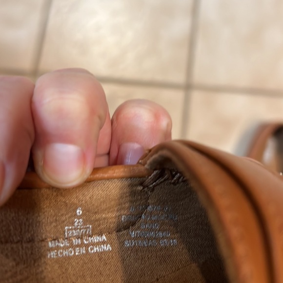 Old Navy Moccasins size 6. Worn once. - Picture 3 of 3